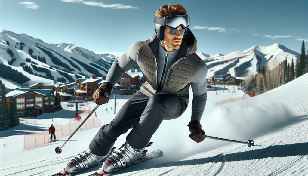 tom brady skiing